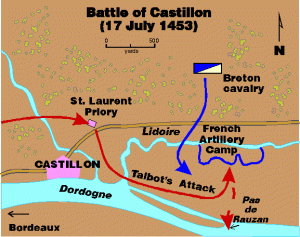 Mapa Castillon
